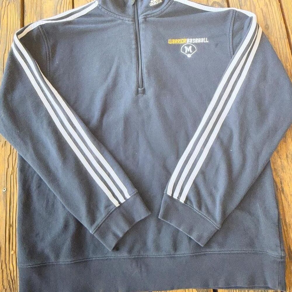 Adidas Men's Black and Navy Joggers-tracksuits